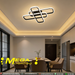 Modern Square LED Ceiling Light – 70×53cm | 3-Color Switchable (3000K/4000K/6500K) | Wall Switch Control – No Remote Needed | 24W Dimmable Flush Mount for Kitchen Island, Bedroom & Living Room | MEGA LIGHTING South Africa