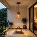 MEG‑M249 rattan woven boho pendant light 31cm×14cm adjustable 100cm cord MEGA LIGHTING South Africa
