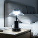 MG‑HD‑057 rechargeable desk lamp transparent umbrella‑shade matte‑black metal‑frame cordless 3‑colour stepless dimming MEGA LIGHTING South Africa