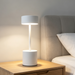 MG‑JMX23923/1T rechargeable modern LED table lamp cordless bedside desk lamp matte white matte‑black MEGA LIGHTING South Africa