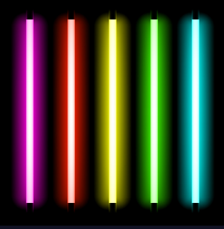 Led neon 18W  Waterproof IP67 LED Tube Pink/purple/Green/Blue/Red