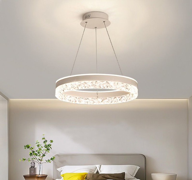 Dual Acrylic Pendant Set Clean Lines Adjustable Glow Sleek Transparency Meets Flexible Lighting