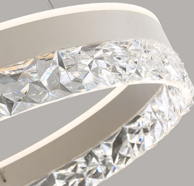Dual Acrylic Pendant Set Clean Lines Adjustable Glow Sleek Transparency Meets Flexible Lighting