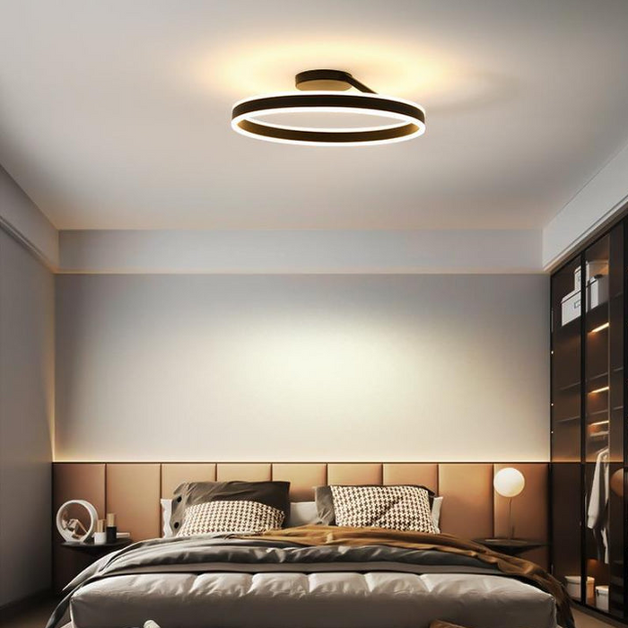 Round Bedroom Ceiling Lamp LED Lamp Living Room Lamp Simple Modern Atmosphere Domestic Study Lamp Bedroom Lamp