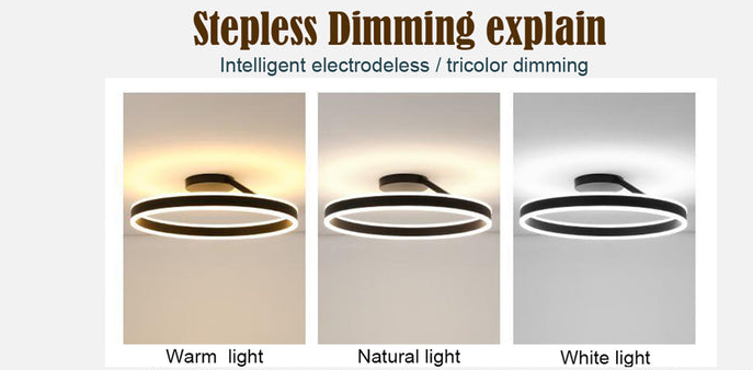 Round Bedroom Ceiling Lamp LED Lamp Living Room Lamp Simple Modern Atmosphere Domestic Study Lamp Bedroom Lamp