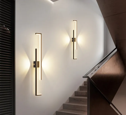 LED Wall Lamp Length 60cm  Back Staircase Light Living Room TV Background Wall Decoration Lamp
