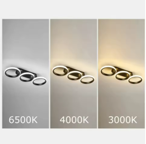 Nordic LED Ceiling Light Chandelier for Living Room Hallway 30W  Round LED Ceiling Lamp for Kitchen Home Lighting