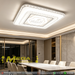 48×48cm square LED surface‑mount ceiling light crystal‑style frame 3‑colour switchable MEGA LIGHTING South Africa