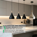 Minimalist teardrop pendant light with wooden connector and black ceiling base, adjustable hanging lamp in matte black and brushed silver finishes, modern home decorative ceiling light, MEGA LIGHTING South Africa