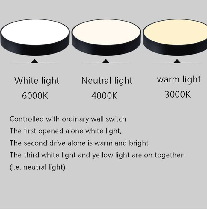 Modern Integrated LED Flush Mount Ultra-Thin Ceiling Light 400/500