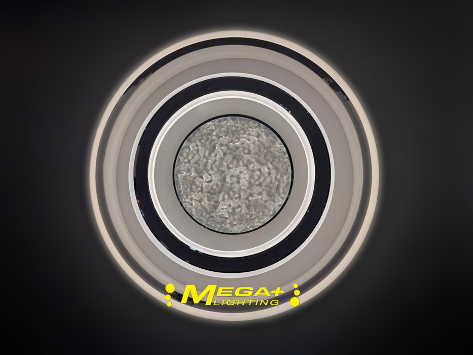 3-in-1 Smart Lighting Modern Led Ceiling Lights Fixture Stylish djustable color temperature with remote