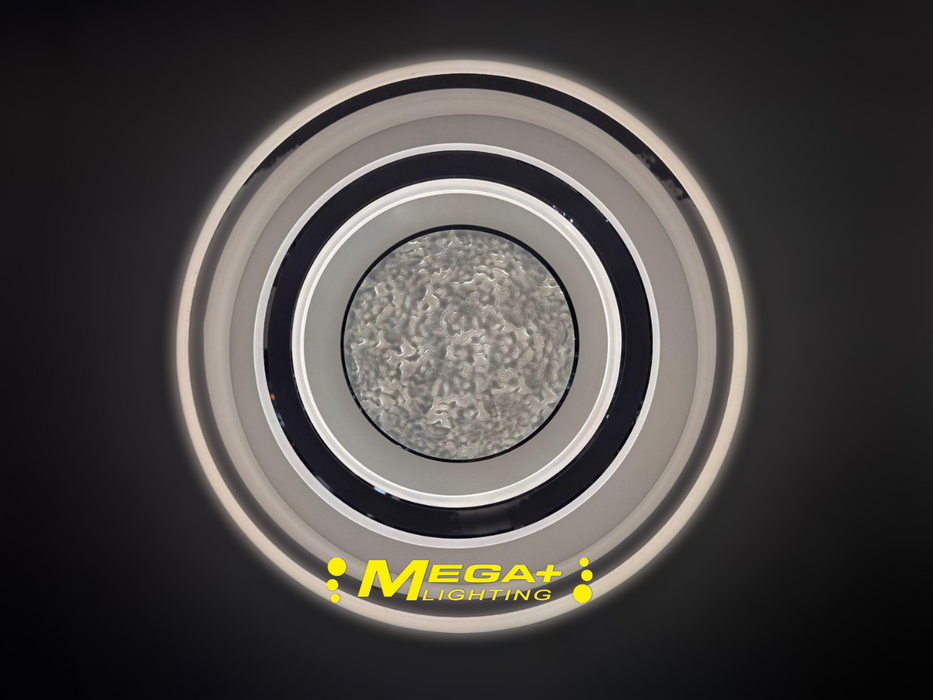 3-in-1 Smart Lighting Modern Led Ceiling Lights Fixture Stylish djustable color temperature with remote