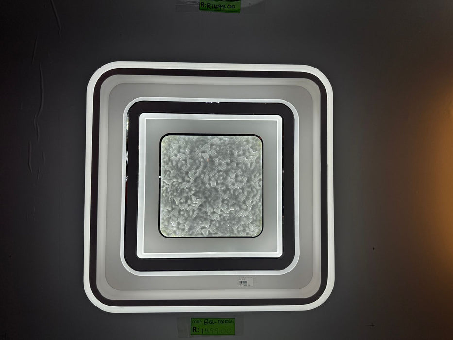 3-Color Temperature  Modern Geometric LED Flush Ceiling Light