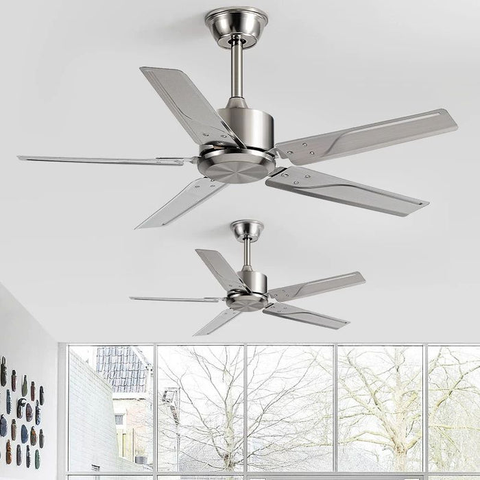 Amazon 5-Point Description Template: Outdoor Stainless Steel 5-Blade 50" Ceiling Fan