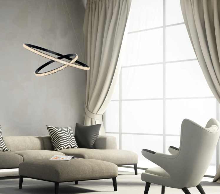 black-double-crystal-ring-led-pendant-light-modern-metal-crystal-dining-kitchen-mega-lighting-south-africa