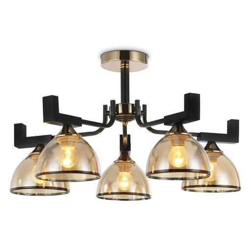 chandelier-5xe27-black-gold-metal-modern-pendant-light-mega-lighting-south-africa