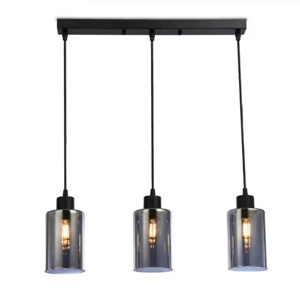 lindby-kourtney-3-light-modern-black-glass-pendant-light-e27-dining-table-lamp-mega-lighting-south-africa