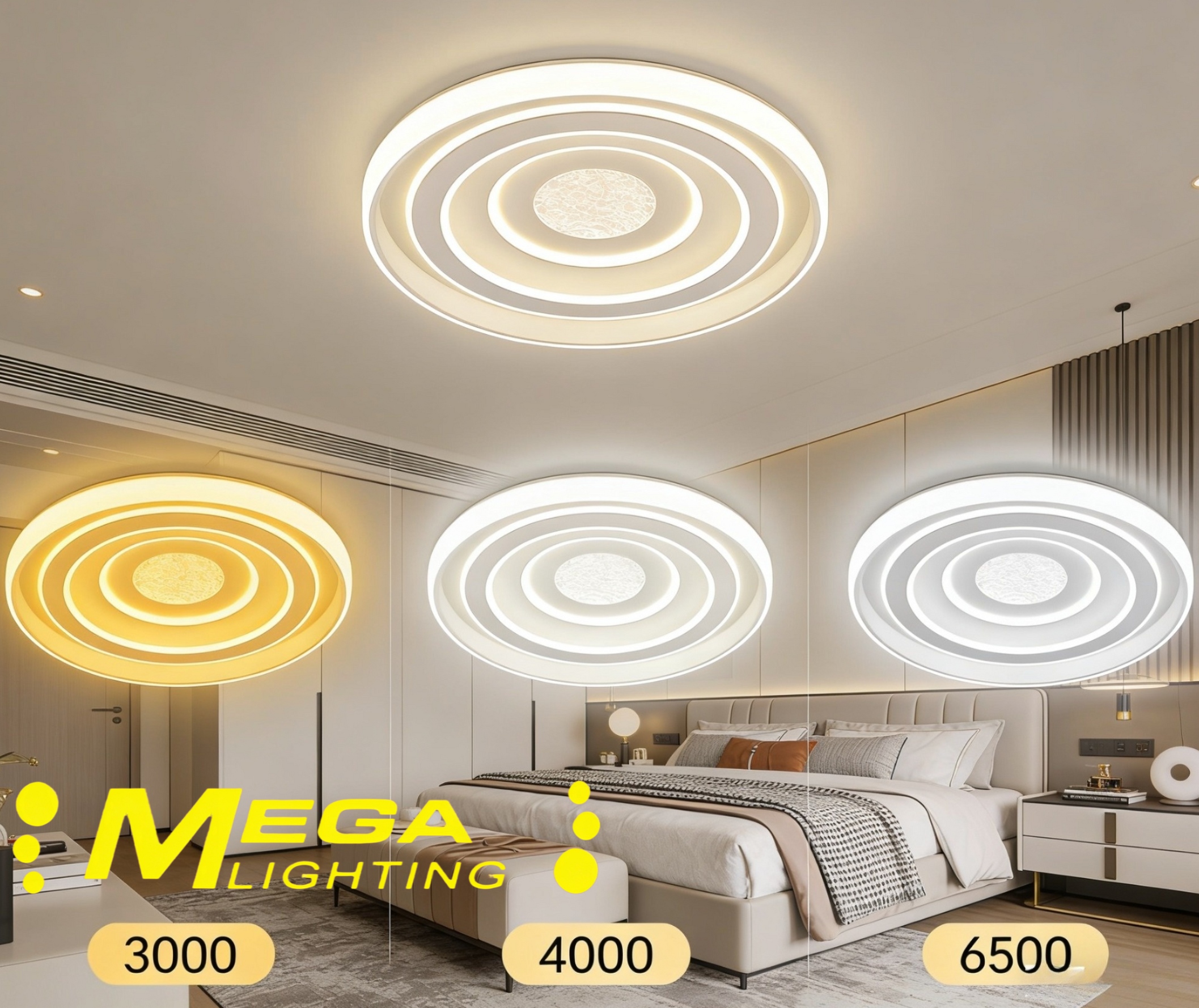 Modern Slim LED Ceiling Light – Smart Dimming & Remote Control | South ...