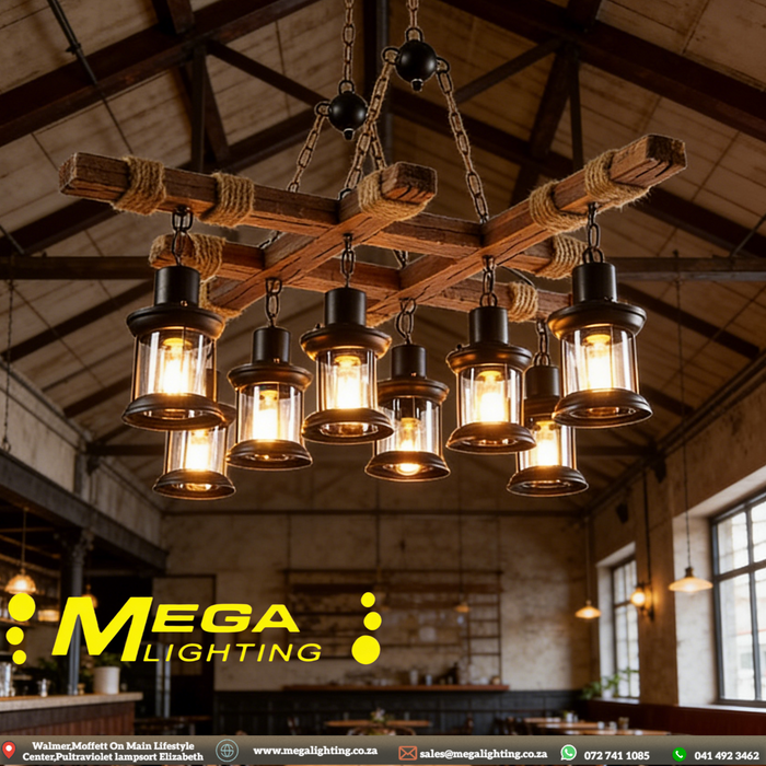 retro-wood-8-head-pendant-lamp-solid-wood-wrought-iron-e27-restaurant-bar-lighting-mega-lighting-south-africa