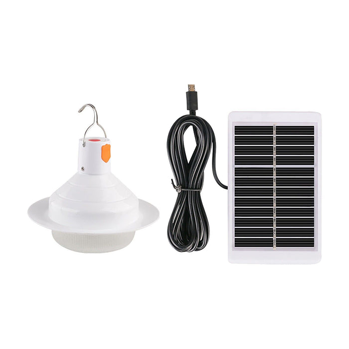 2X Solar Charged UFO Lights with Mini Solar panel