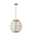 zaire-globe-pendant-ceiling-lamp-natural-linen-matt-black-mega-lighting-south-africa