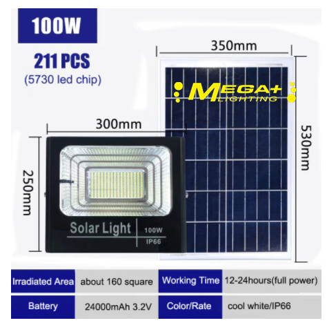 LED Solar Lights Outdoor Flood Lamp 25W 40W 60W