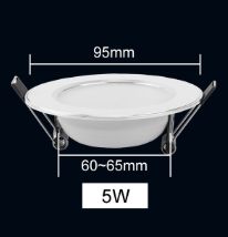 LED Downlight 3W 5W 7W 9W 12W 15W Round Recessed Lamp.