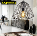 Iron Cage Industrial Pendant Light Bar