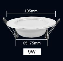 LED Downlight 3W 5W 7W 9W 12W 15W Round Recessed Lamp.