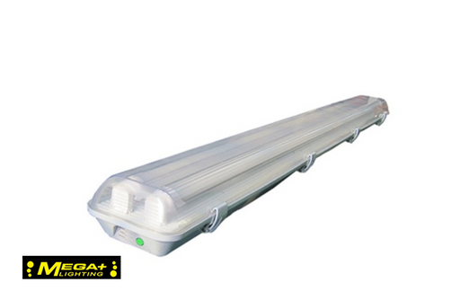 T8 LED Fluorescent Tube Fittings Weatherproof Double