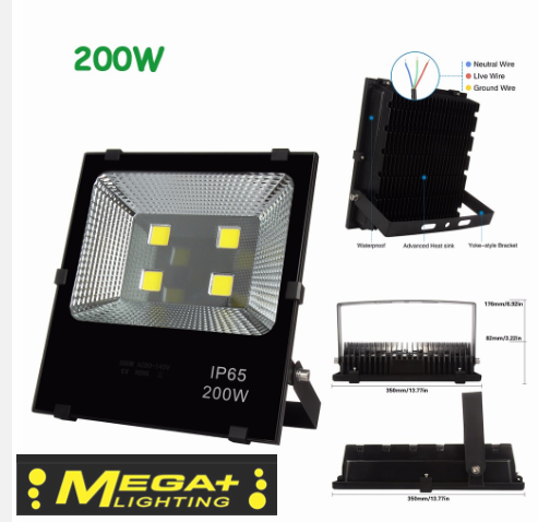 50W 100W 150W 200W Outdoor Led Flood light.