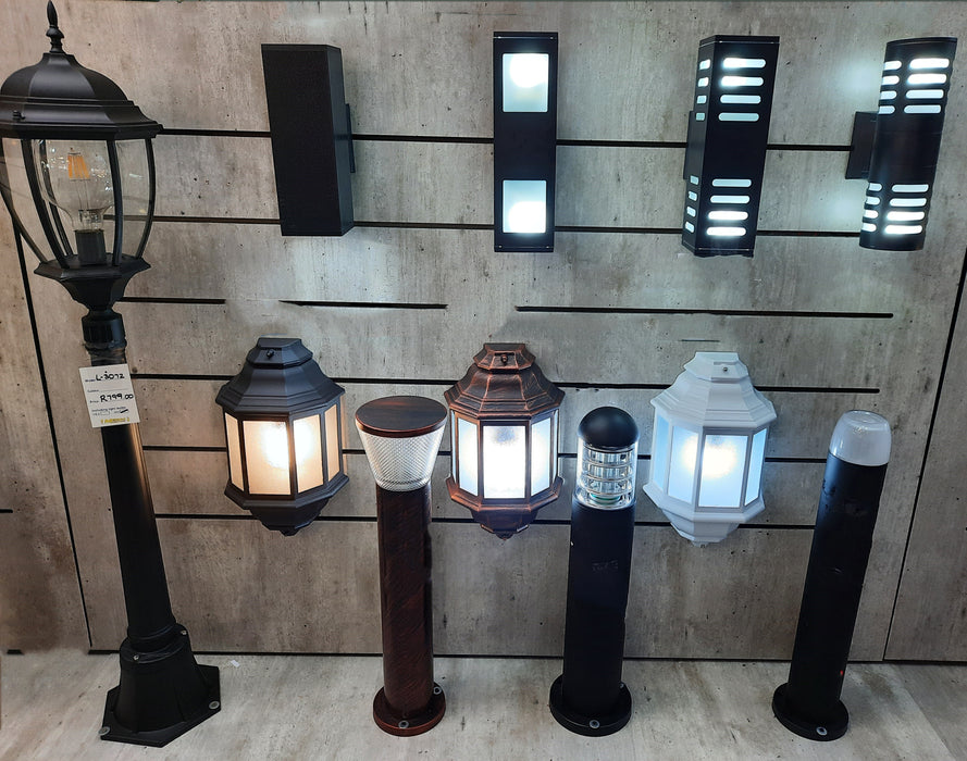 Black Wall Lamp For Street Store Decoration Loft Style