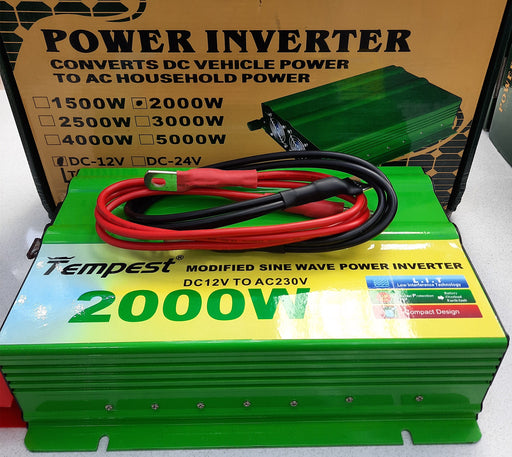 Power Invertor Modified sine wave DC12V-AC230V 2000W