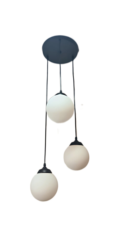 Glass pendant light hanging |