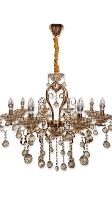 Crystal chandelier hanging light
