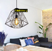 Iron Cage Industrial Pendant Light Bar