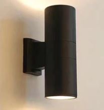 black outdoor lighting wall lamps E27 waterproof