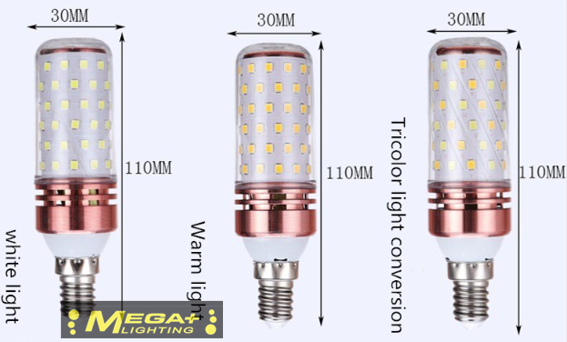 E27 E14 LED Corn lamp 7w Corn Bulb Chandelier Candle