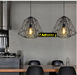 Iron Cage Industrial Pendant Light Bar