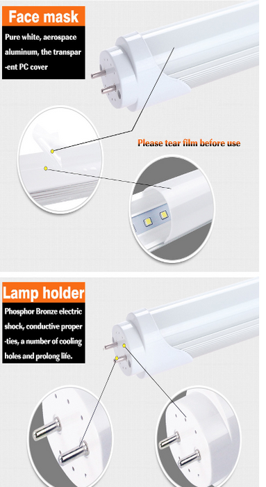 T8 4ft 5ft LED Tube Light AC85V-265V LED Lamp Light