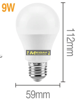 Cold White E27 B22 220V Light Bulb 3W 5W 7W 9W 12W