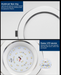 LED Downlight 3W 5W 7W 9W 12W 15W Round Recessed Lamp.