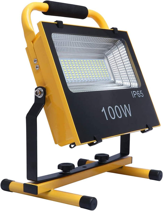 100W 200w LED Work Light Portable Floodlight IP65 Waterproof for Working Job Site Lights