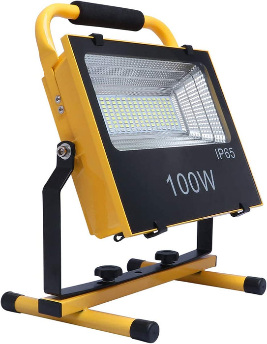 100W 200w LED Work Light Portable Floodlight IP65 Waterproof for ...