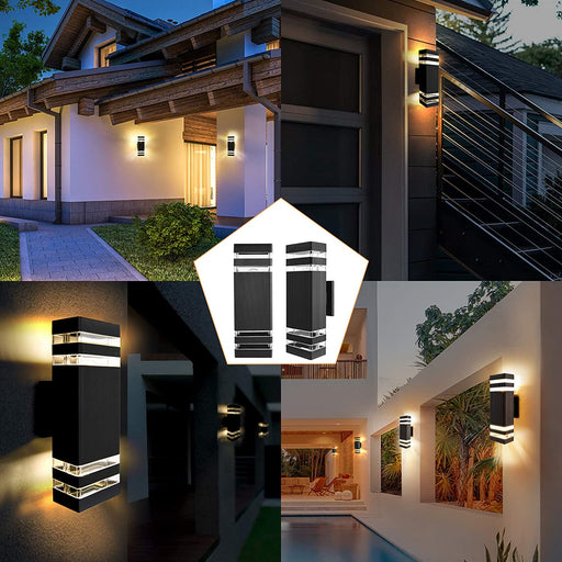 Outdoor Waterproof LED Wall Lamps IP65 AC90-260V