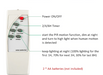 40w 60w 100w Solar Powered Wall Street Lights  with Remote PIR Motion Sensor.