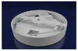 LED Ceiling Lights: 24W Round Surface Mount Complete with Fittings and Driver/PSU.