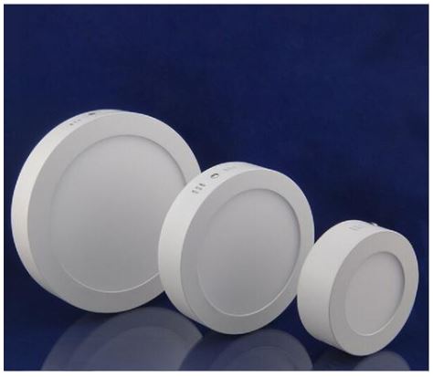 LED Ceiling Lights: 24W Round Surface Mount Complete with Fittings and Driver/PSU.