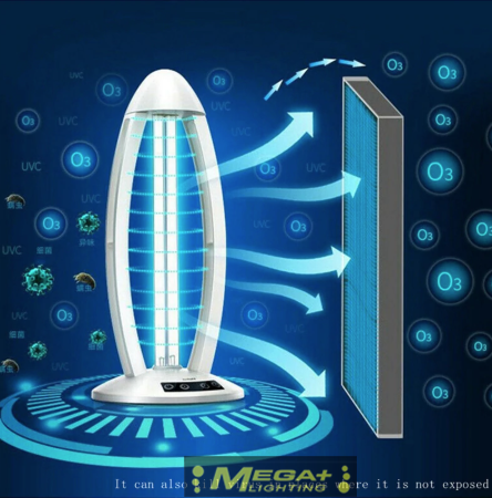 UVC Bactericidal Quartz Lamp Tube UV Light Sterilizer MEGA LIGHTING UVC Bactericidal Quartz Lamp Tube UV Light Sterilizer MEGA LIGHTING