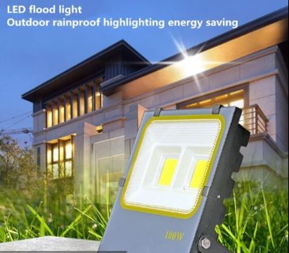 50W 100W 200W Outdoor Flood Light IP65 Waterproof.